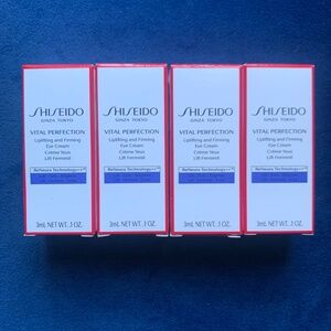 NWT Pack of 4 Shiseido Vital Perfection Uplifting & Firming Eye Cream